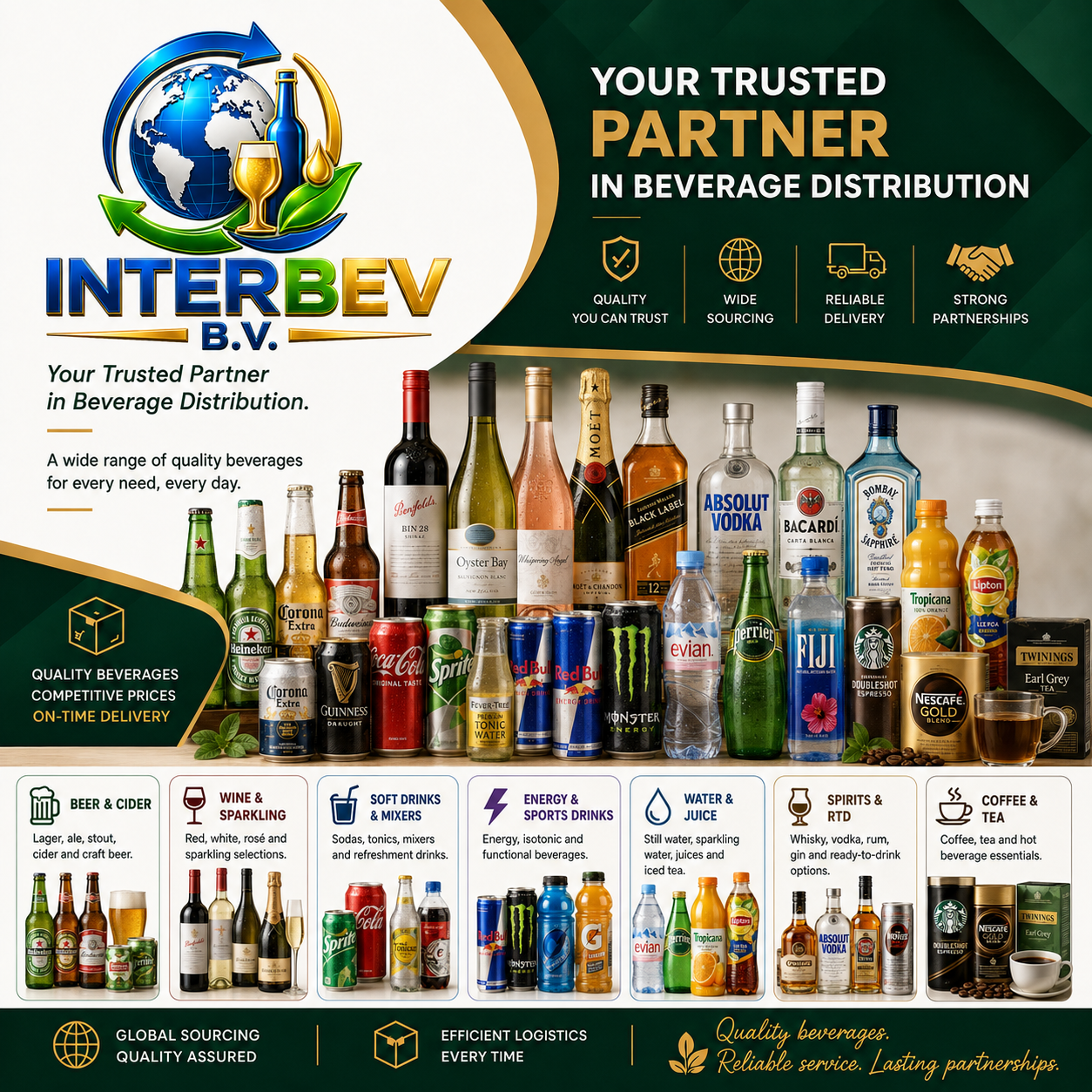 Interbev B.V. B2B beverage wholesale supplier in the Netherlands