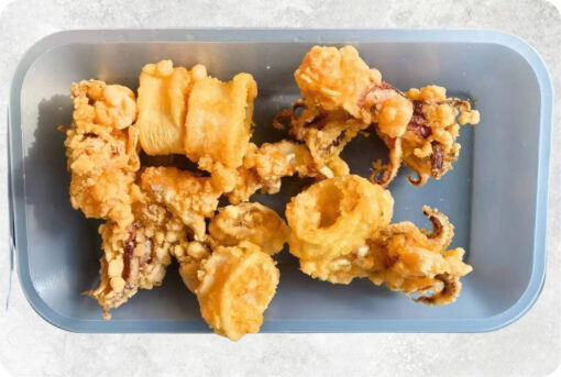Frozen Loligo Squid Ring Karaage