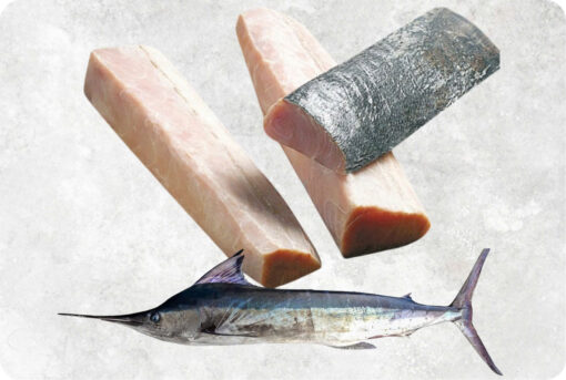Frozen Marlin Loin And Chunk (Skinless/ Boneless)