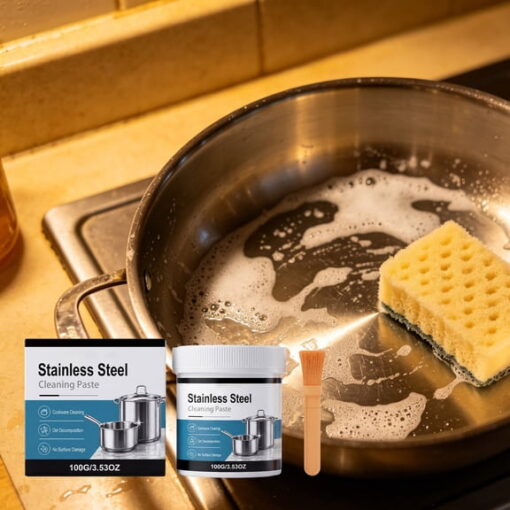 Kitchen-Stainless-Steel-Cleaning-Paste-7-oz-Multifunctional-Stain-Remover-for-Cookware-Pot-Bottom-Burn-Marks-Polishing-Paste_3c1a79ab-afcc-48b9-a42d-67838f0670f3.2a57025c8c4b0d21b5bfdfe2c130494b-1.jpeg Kitchen Stainless Steel Cleaning Paste, 7 oz Multifunctional Stain Remover for Cookware, Pot Bottom Burn Marks Polishing Paste